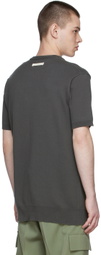 UNIFORME Grey Cotton T-Shirt