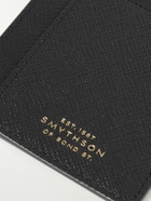 SMYTHSON - Panama Cross-Grain Leather Cardholder