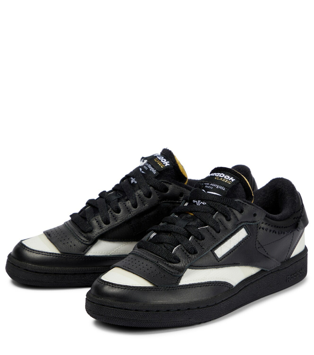 Maison Margiela - x Reebok Club C Memory Of leather sneakers