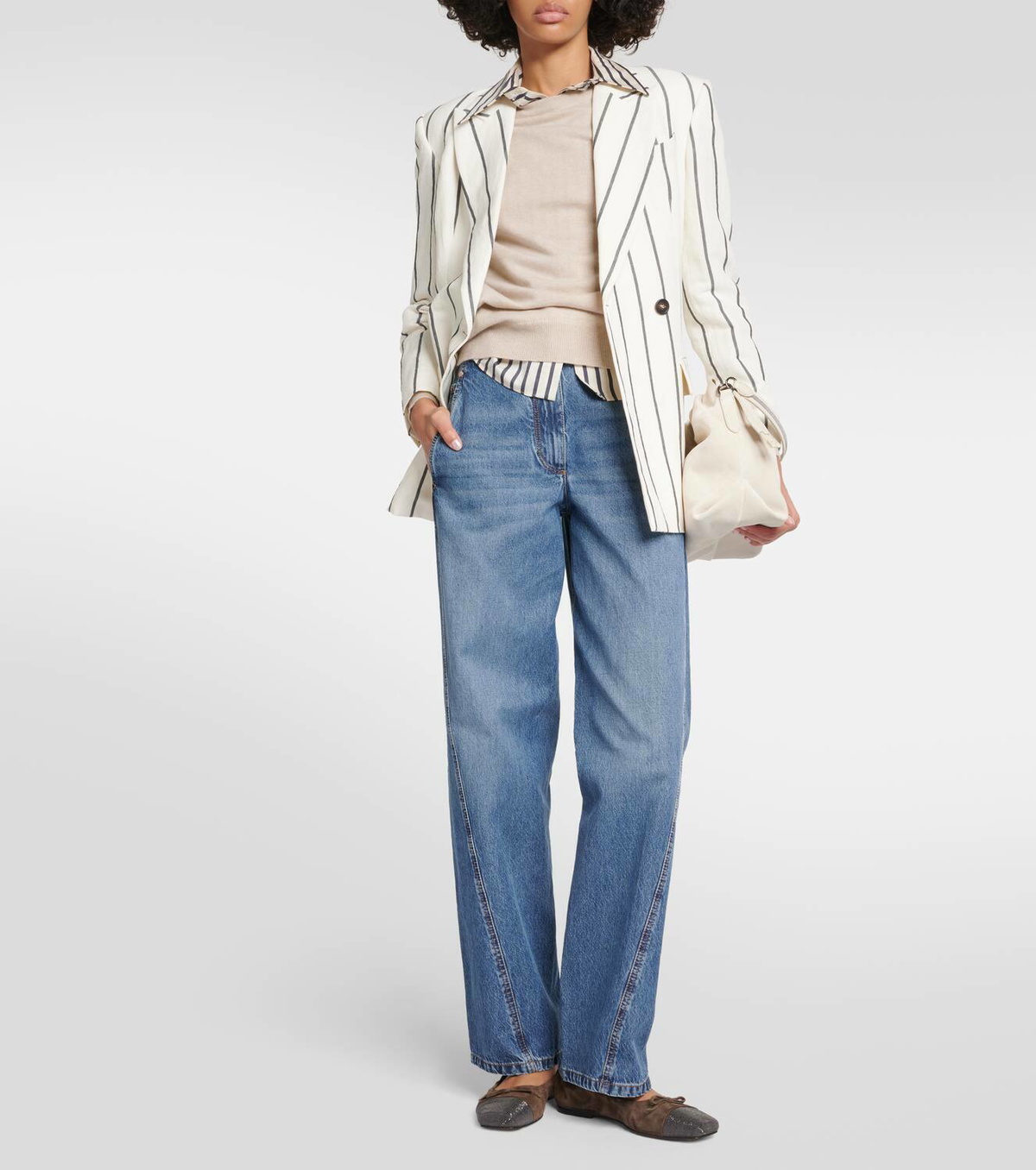 brunello cucinelli flats