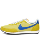 Nike Men's Waffle Trainer 2 SD Sneakers in Yellow Strike/Hyper Royal