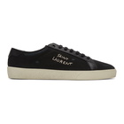 Saint Laurent Black Court Classic Sneakers