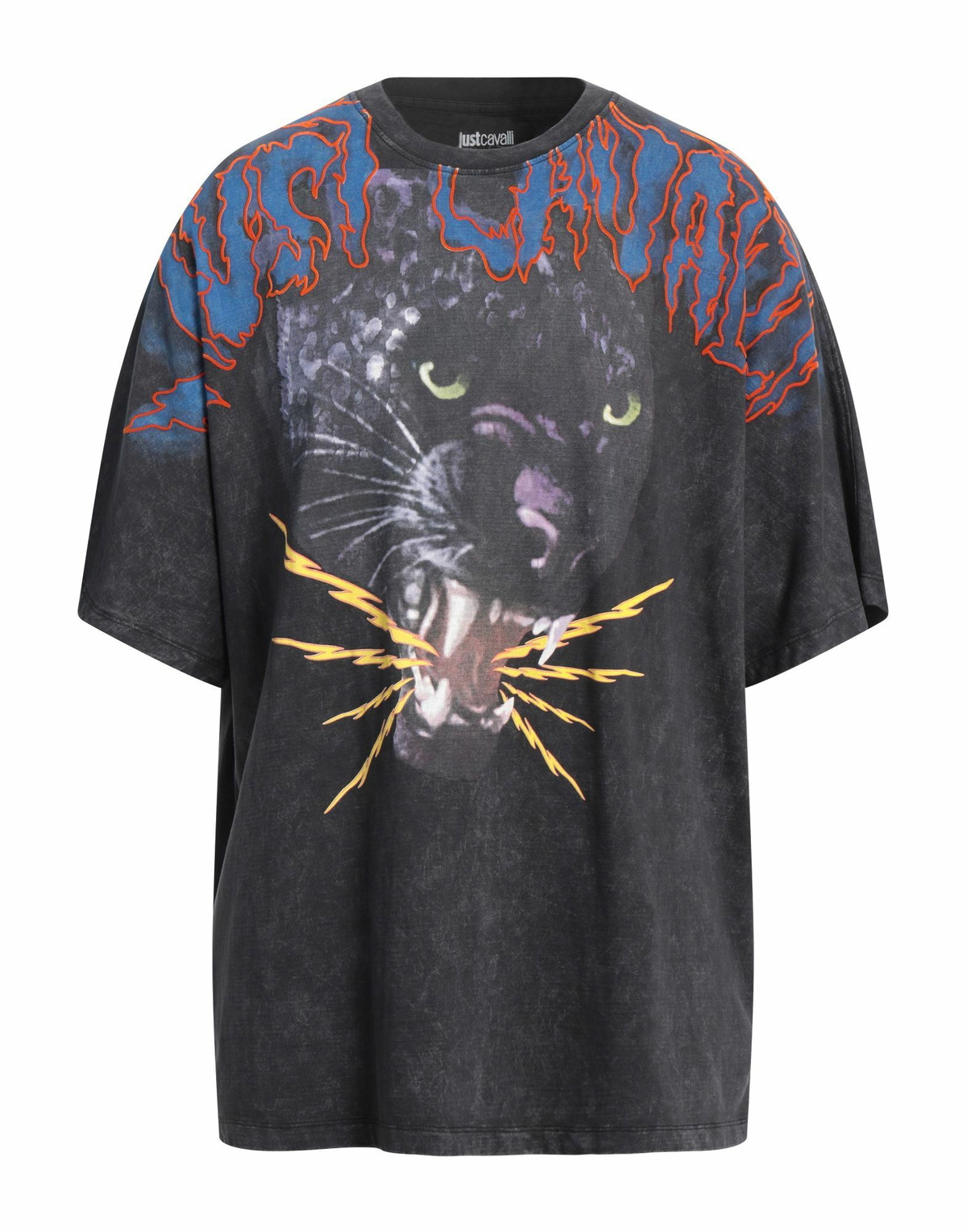 Just Cavalli Mens T-shirt Charcoal