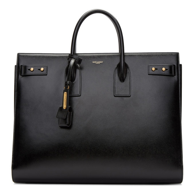 Photo: Saint Laurent Black Large Sac De Jour Tote