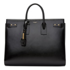 Saint Laurent Black Large Sac De Jour Tote