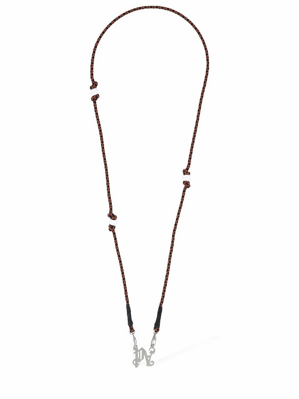 Photo: PALM ANGELS - Monogram Bead Necklace