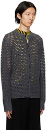 ZANKOV Gray Luca Cardigan