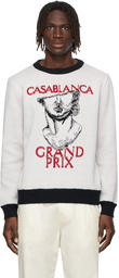 Casablanca Knit Grand Prix Sweater