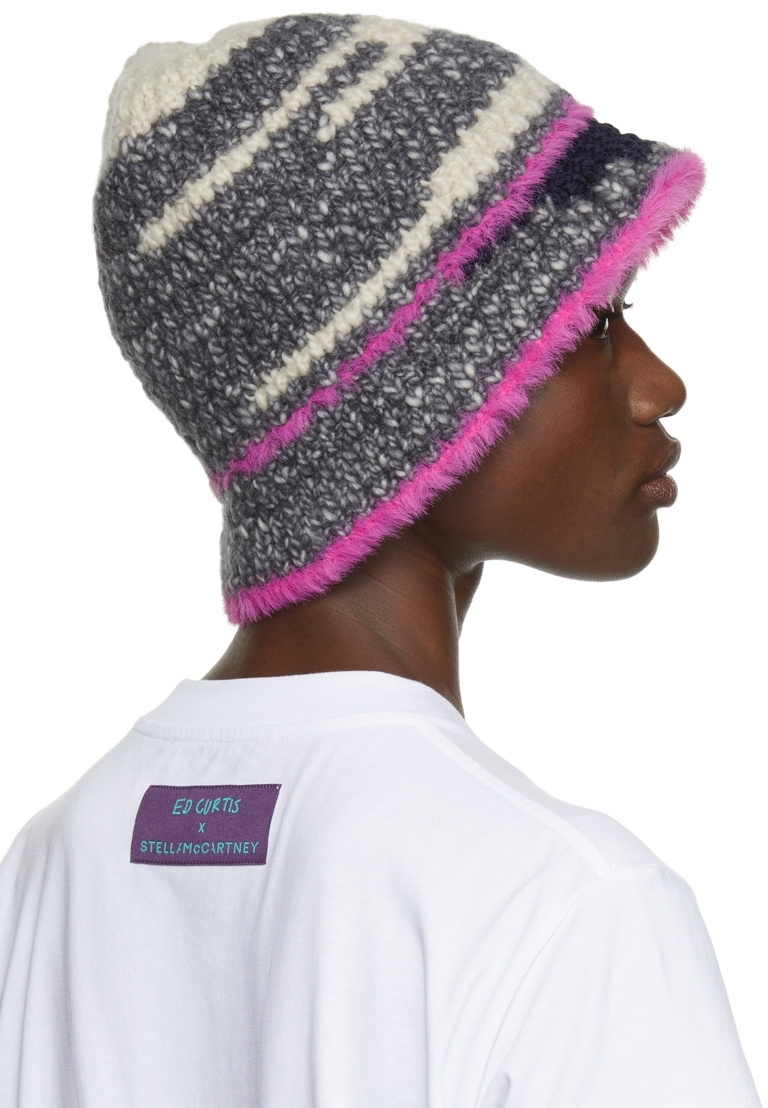 Stella McCartney Multicolor Knit Bucket Hat Stella McCartney