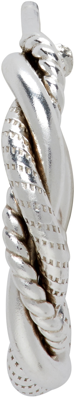 WWW.WILLSHOTT Silver Multiwire Twist Earring