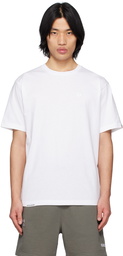 AAPE by A Bathing Ape White Embroidered T-Shirt