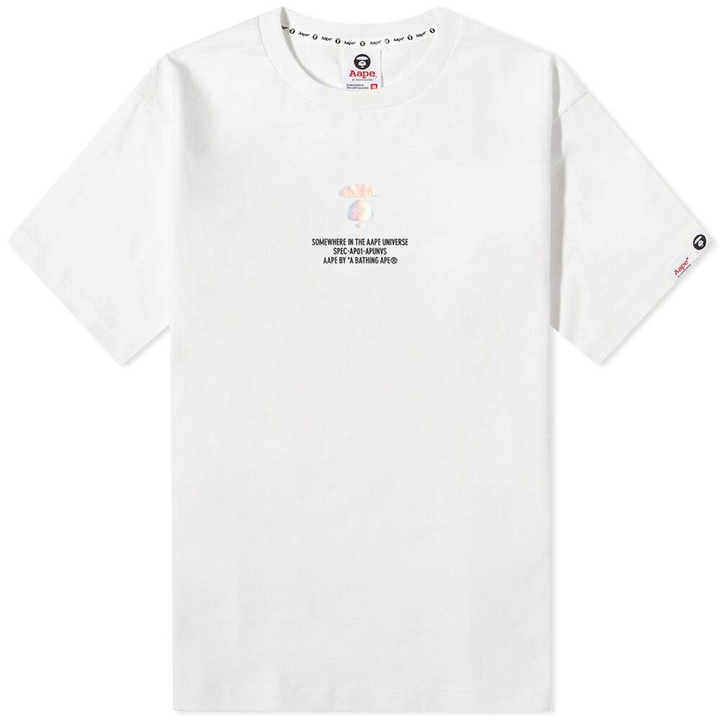 Photo: AAPE Foil UNVS Tee