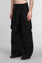 Ann Demeulemeester Iben Pants In Black Cotton