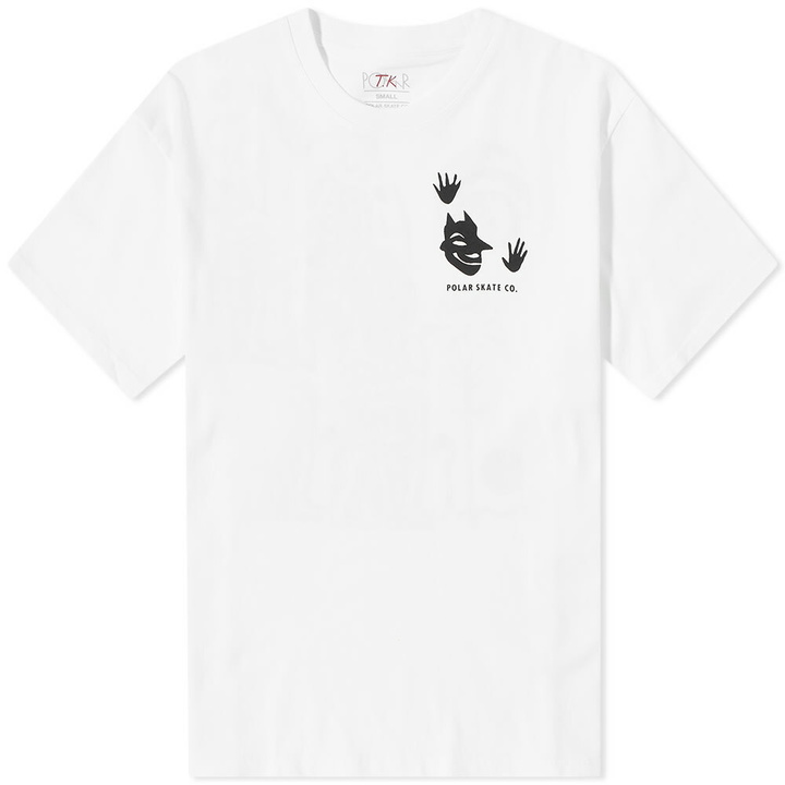 Photo: Polar Skate Co. Men's Demon T-Shirt in White