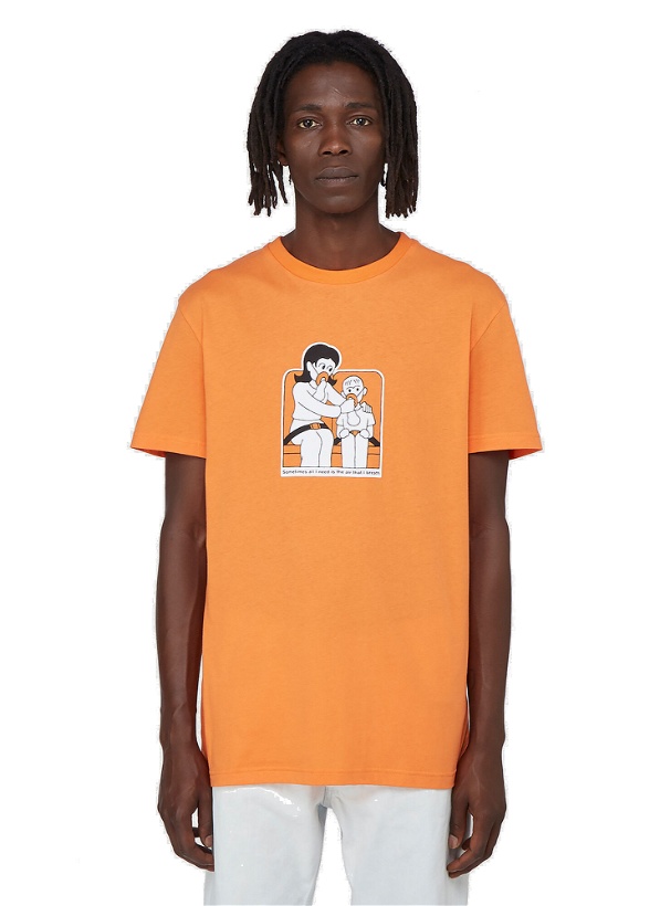 Photo: T 01 Health and Safety T-Shirt in Orange