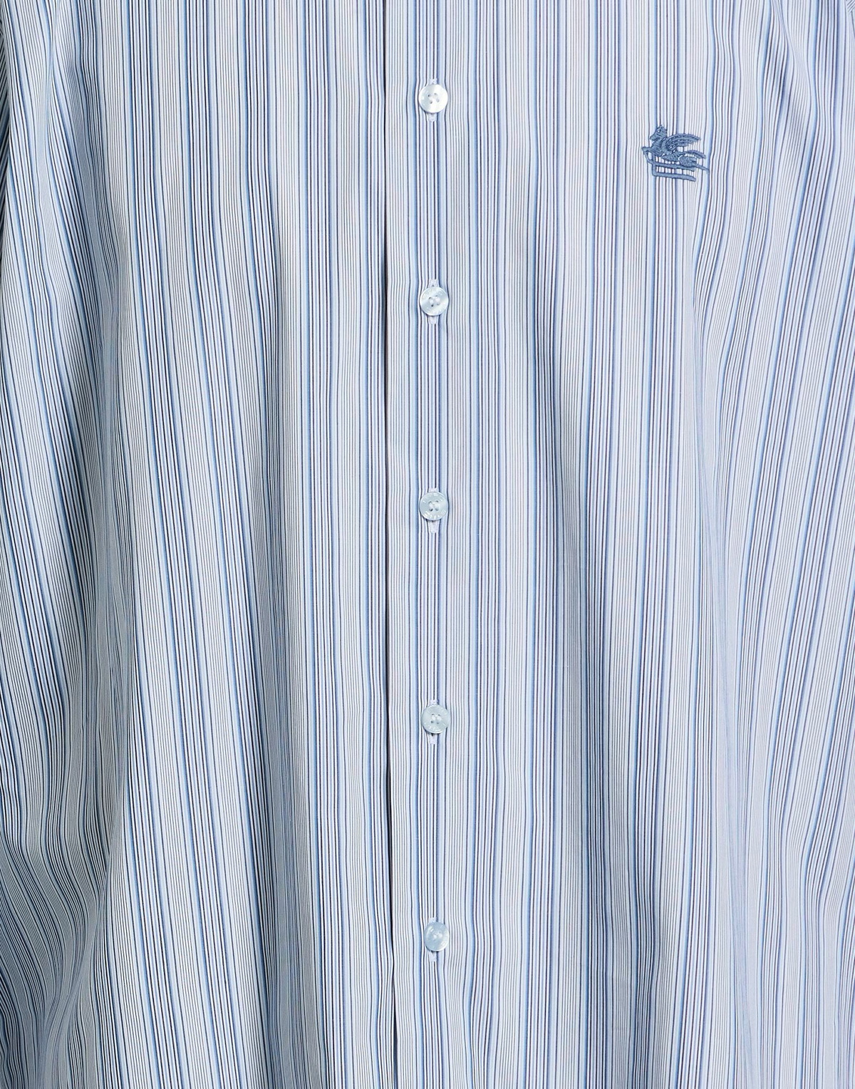 Etro Mens Shirt Pastel in Blue