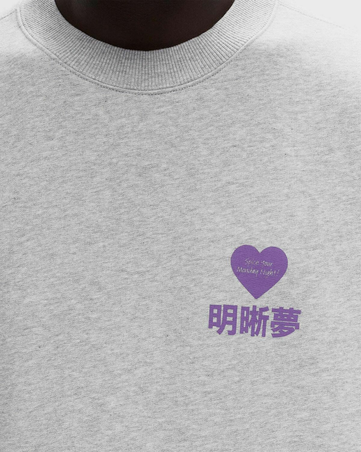 Edwin Legal Highs Sweat Grey Sweatshirts