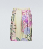 King & Tuckfield - Floral printed shorts