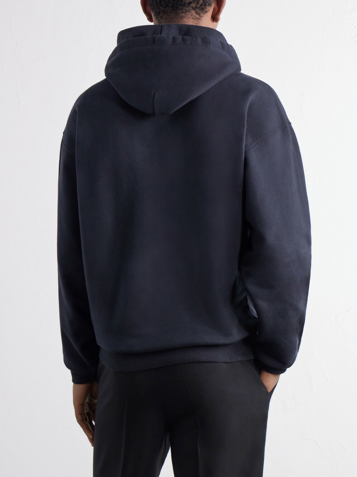 Aimé Leon Dore - Logo-Print Cotton-Jersey Hoodie - Black