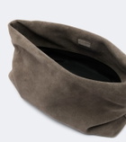 Aesther Ekme Nina Mini suede clutch
