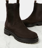 Gianvito Rossi Chester suede Chelsea boots