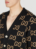 Gucci - GG Jacquard Cardigan in Black