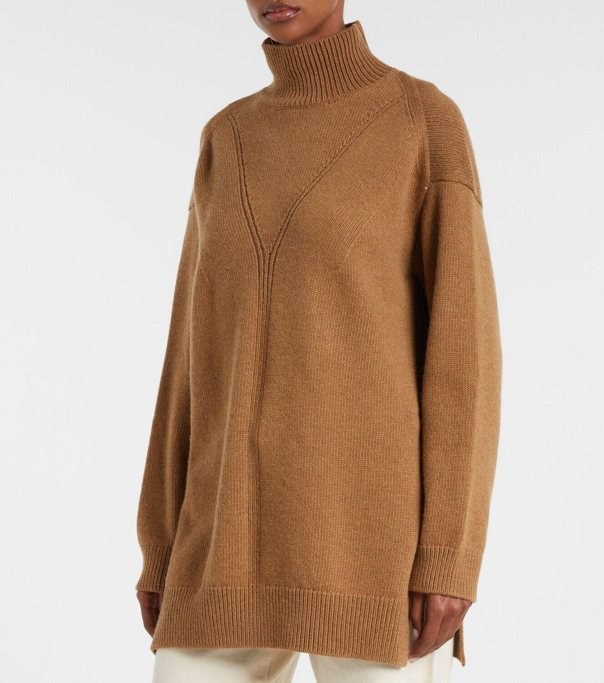 Fforme Loletta wool and cashmere turtleneck sweater