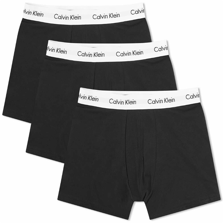 Photo: Calvin Klein Men's Boxer Brief - 3 Pack in Black