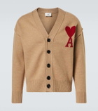 Ami Paris Ami de Cœur wool cardigan