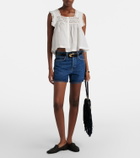 Citizens of Humanity Mia lace-trimmed top