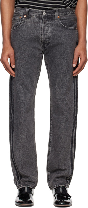 Photo: UNDERCOVER Gray Levi's Edition 501 Jeans