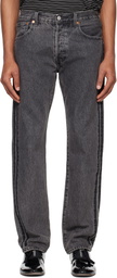 UNDERCOVER Gray Levi's Edition 501 Jeans