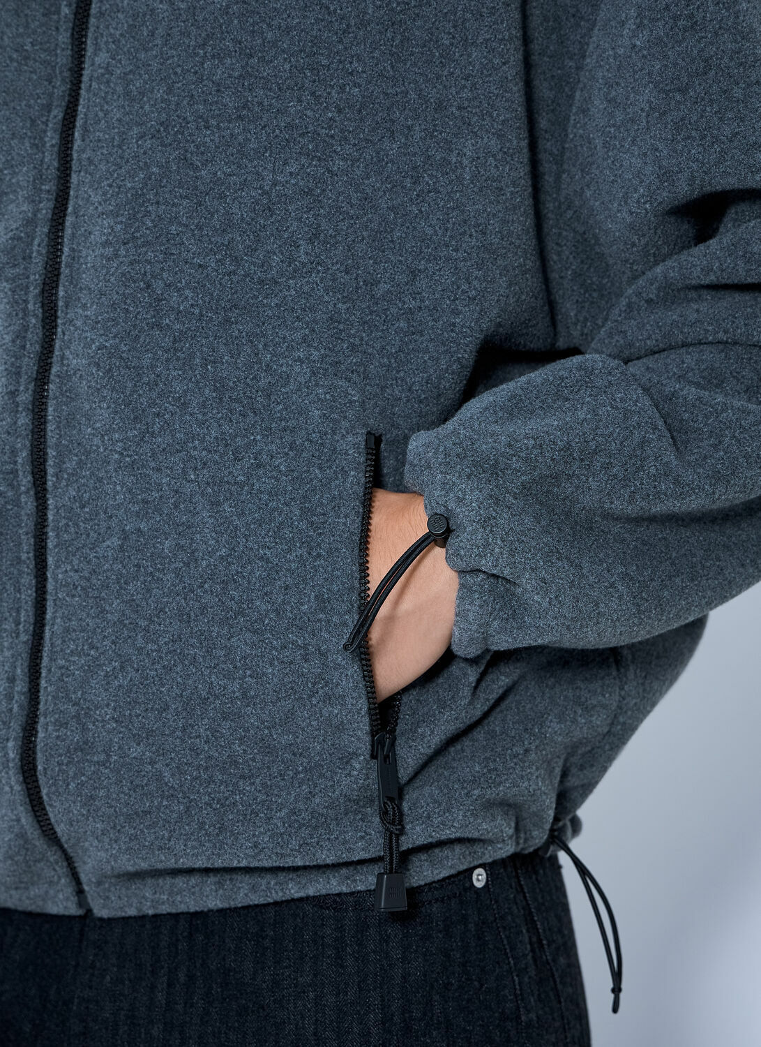 Miu Miu Hooded Zip Sweatshirt