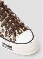 Visvim - Skagway Leopard Sneakers in Beige
