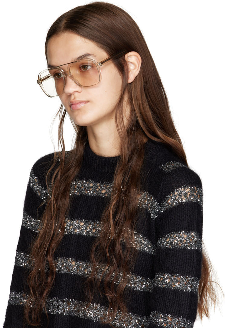 Saint Laurent Transparent SL 545 Sunglasses Saint Laurent