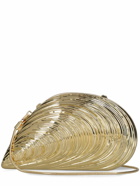 SIMKHAI - Bridget Metal Oyster Shell Clutch