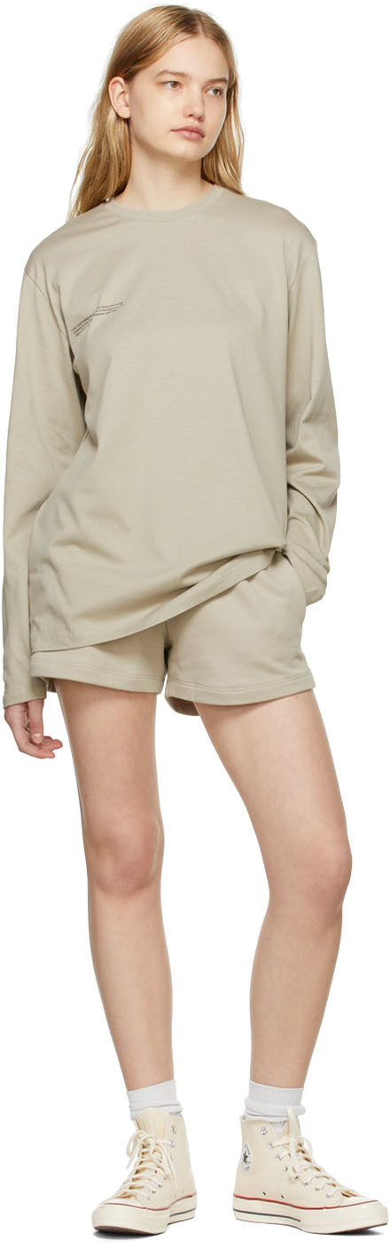 PANGAIA Gray Organic Cotton T-Shirt