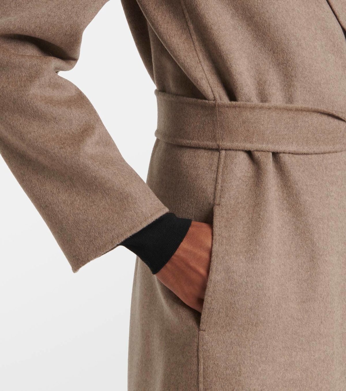 'S Max Mara Belted wool coat