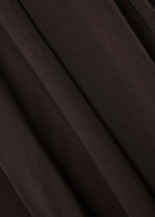 Staud Joy Cotton-blend Maxi Dress Brown