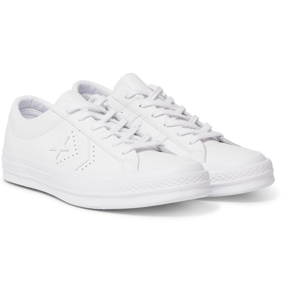 Converse Engineered Garments One Star Leather Sneakers - Men - White Converse