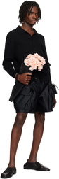 Simone Rocha Black Bouquet Pouch