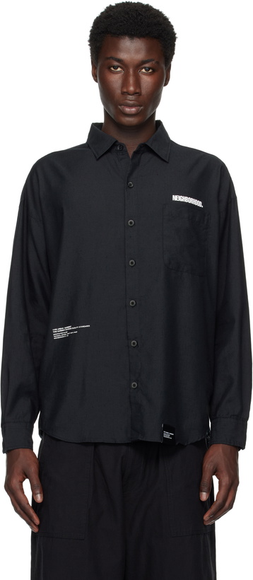 Photo: Neighborhood Black L/S Overshirt