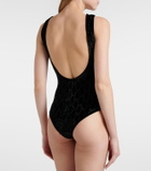 Gucci GG embellished chenille bodysuit