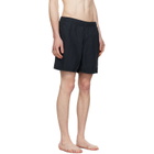 Stone Island Navy B100B09 Brushed Nylon Swim Shorts