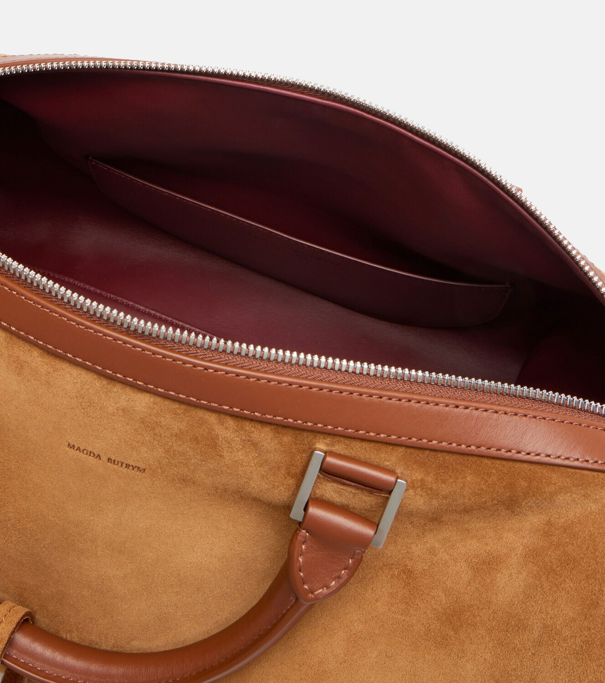 Magda Butrym Varsovia suede duffel bag