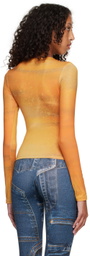 BINYA SSENSE Exclusive Orange Fedra Long Sleeve T-Shirt