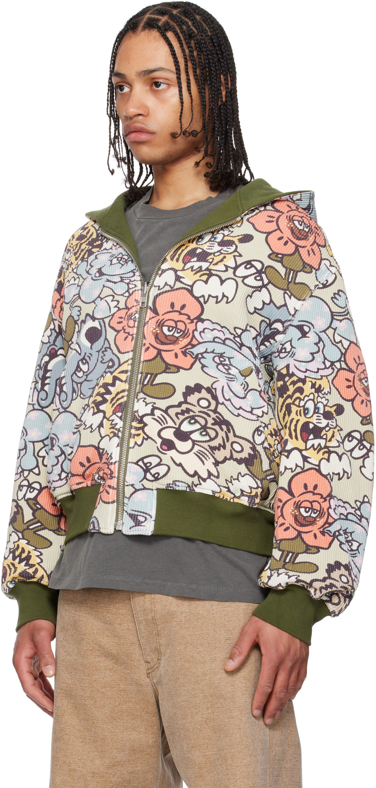 トップス Kenzo Paris Verdy Knit Oversize Hoodie L Kenzo - KENZO by Verdy Embroidered Hoodie | HBX - Globally