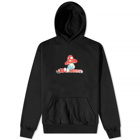 Butter Goods x The Smurfs Lazy Logo Hoody in Black