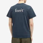 Foret Men's Still Logo T-Shirt in Navy