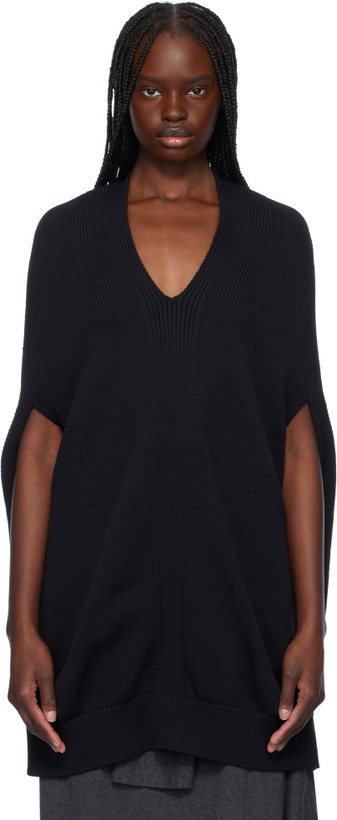 Photo: Comme des Garçons Black Knit Sweater